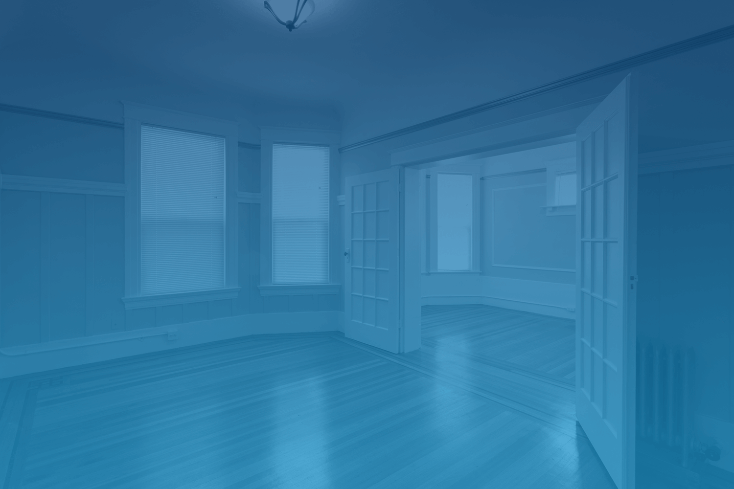 Empty room in property